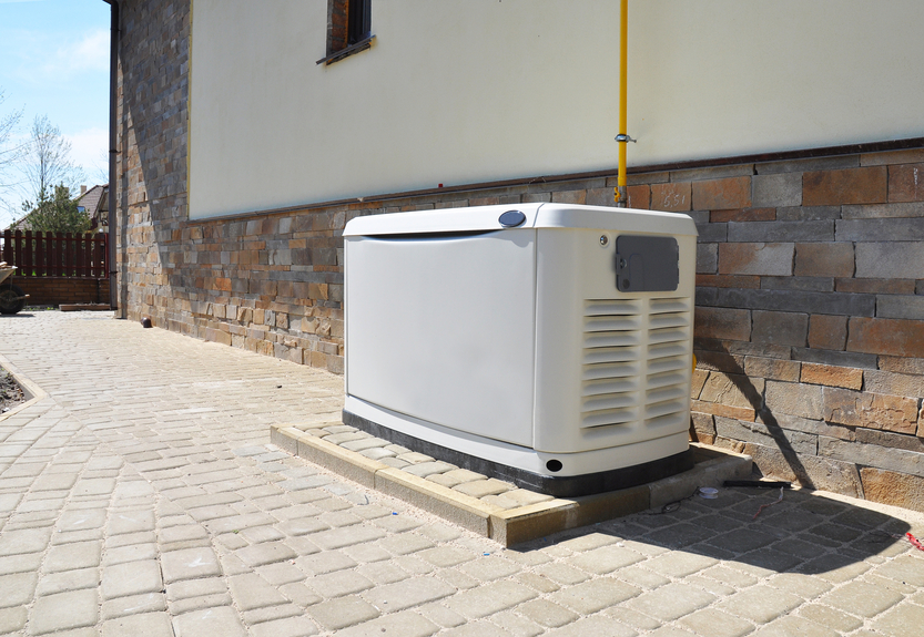 Natural Gas Generator for House Building Outdoor